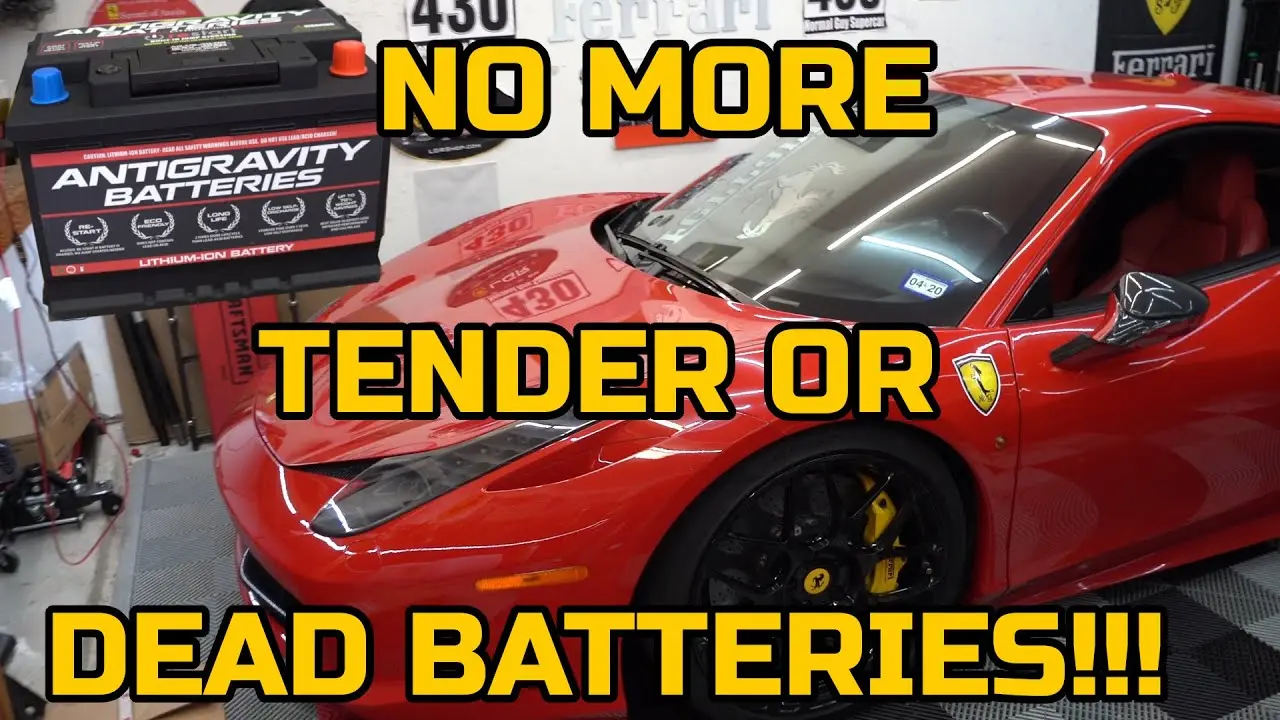 ferrari 458 battery location - Where is the battery on a 458 Ferrari