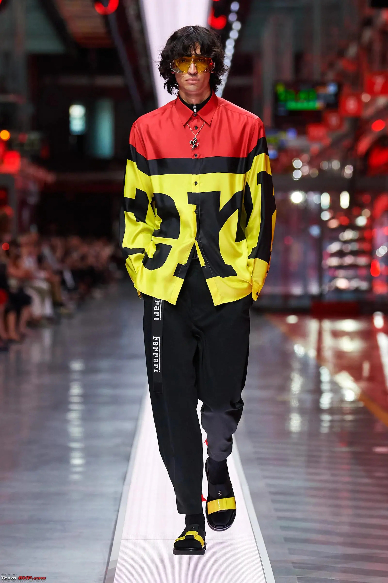 fashionshow sponsorships ferrari - Who are Charles Leclerc sponsors